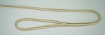 3/8" X 6' NYLON DOUBLE BRAID FENDER LINE - GOLD &WHITE